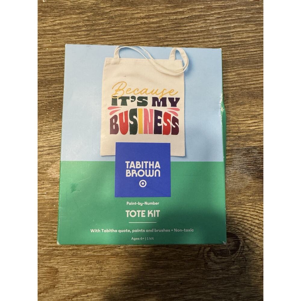 Tabitha Brown for Target Paint-by-Number Tote Kit “Because It’s My Business”
